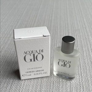 Acqua di gio fragrance 5ml miniature